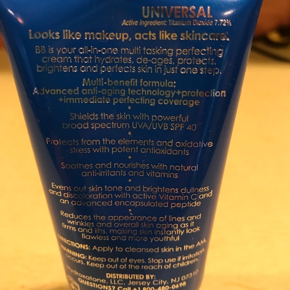 Hydroxatone Ant-Aging BB Cream-Two 1.5 oz Tubes - Picture 3 of 3